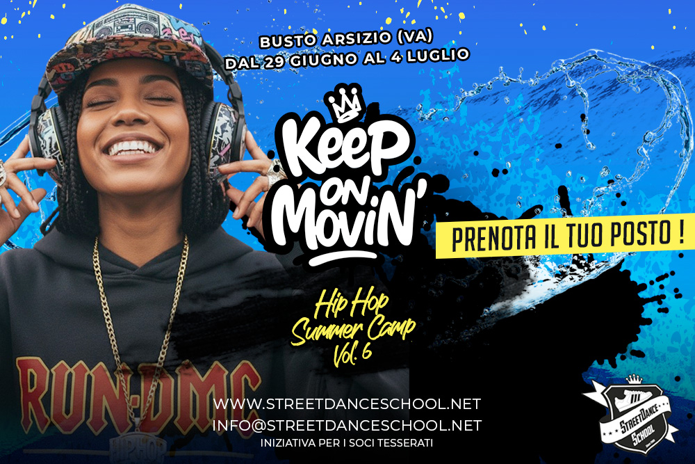 KEEP ON MOVIN' 2026 - HIP HOP SUMMER CAMP